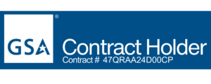 GSA Contract Holder Logo contract #47QRAA24D00CP